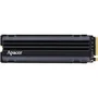 Apacer AS2280Q4U Disco SSD 1TB M.2 2280 PCIe Gen4 x4 NVMe, Compatible con PS5 y PC, Incluye Disipador de Calor, 7400/7000 MB/s